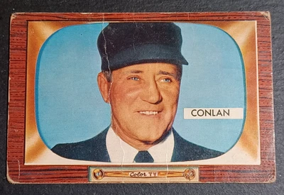 1955 Bowman high number #303 Jocko Conlan LOW GRADE (creased) FREE SHIPPING A-68 - Image 1 of 2