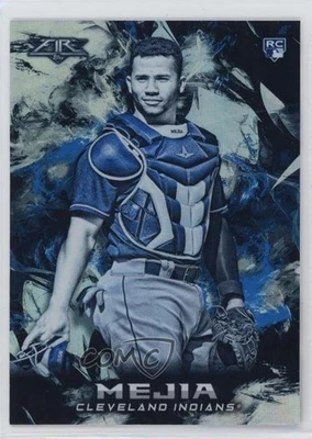 2018 Topps Fire Blue Chip Francisco Mejia #166 Rookie RC - Image 1 of 2