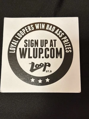Pegatina Chicago 97,9 The Loop Mancow Foto 1 de 2