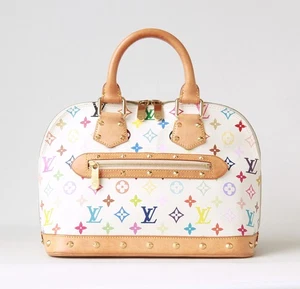Louis Vuitton Alma Umhängetasche PM Multicolor Canvas - Bild 1 von 10