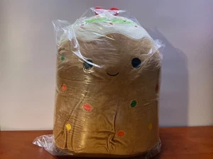 NUEVO Original Squishmallows Maldon el Pastel de Frutas de Navidad 16" Juguete de Peluche Vacaciones - Imagen 1 de 5