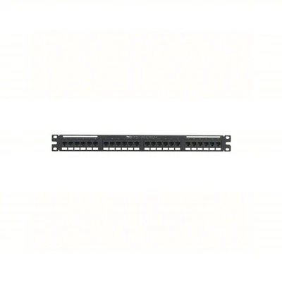 PANDUIT NK6PPG24Y NETKEY 24-PORT CAT6 PUNCHDOWN PATCH PANEL NIB Ships FREE In US - Image 1 of 4