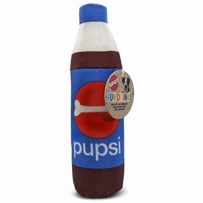Pupsi Fun Drink Squeaky Dog Toy, 11 In. - 54582 - Image 1 of 1