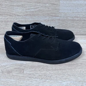 Volcom Dapps Shoe Black Destr Men’s Size 12 Casual Dress Oxford - Picture 1 of 12