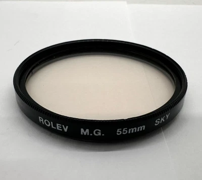 VTG Rolev 55mm Filter Skylight 1A sky  M.G. - Image 1 of 4