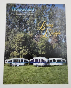 Folleto de autocaravana Rockwood 1999 remolques de camping plegables tienda emergente campistas - Imagen 1 de 4