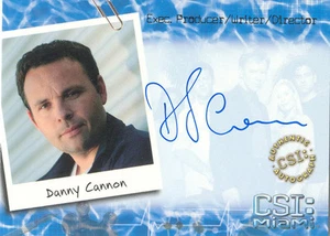 CSI Miami Serie 1 - A9 Danny Cannon "Produzent/Autor/Regisseur" Autogrammkarte - Bild 1 von 1