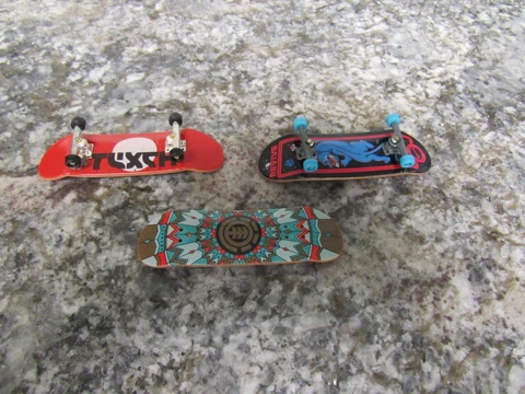 Tech deck Fingerboards lot. Element Revive & More. 3 Boards Cover
