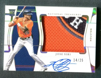 2022 Immaculate Rookie Patch Autographs Holo Silver #132 Jose Siri 14/25 A40 212 - Image 1 of 2
