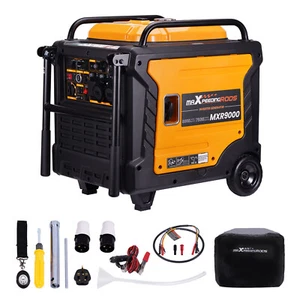 Inverter Petrol Generator Portable 7500W E-start with ATS Interface and wheels - Picture 1 of 11
