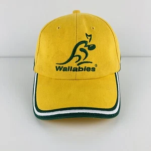 Australia Rugby Wallabies Baseball Strap Back Cap Hat VGC - Picture 1 of 5