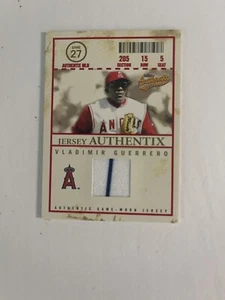 2005 fleer authentix jersey #ja-vg Vladimir Guerrero - Picture 1 of 10