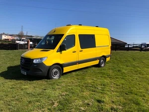 2021 Mercedes Sprinter 315 cdi progresive 8 seater crew van camper no vat - Picture 1 of 15