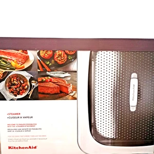 KitchenAid Wall Oven KOAX200HXX Powered Attachments Steamer & Baking Stone NIB - Picture 1 of 14