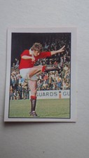 1973 Top Sellers Panini Football Card # 210 Steve James Manchester United