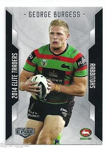 2014 NRL Elite Base Card (101) George BURGESS Rabbitohs - Picture 1 of 1