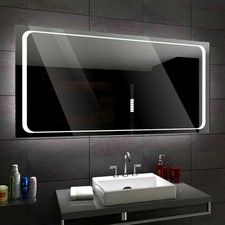 Specchio del bagno LED Barcelona Controluce personalizzato misura VARIANTI