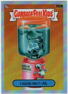 2023 Topps cromo cubo de basura niños serie 6 refractores #252b líquido metal - Imagen 1 de 2