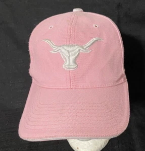 Women's Pink Texas Longhorns Strapback Adjustable Hat Baseball Cap - Bild 1 von 6