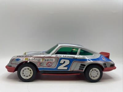PORSCHE CARRERA RACING N.2 FRICTION TIN TOY JOUSTRA 2231 RARE ELF - Image 1 of 4