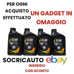4 Litri Olio Motore Petronas Selenia WR Forward 0W30 MOPAR FIAT 955535-DS1 C2 - Foto 1 di 11