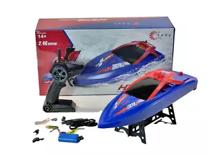 SKYTECH RC Boat Yacht 7.4V Battery 2.4G Remote Control Racing Ship Model Toy UK - Picture 1 of 24