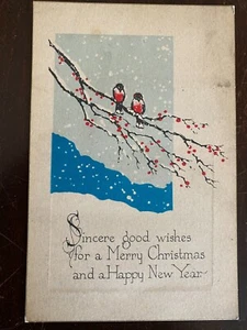 Cartolina vintage, Natale, non firmata o timbrata - Foto 1 di 1