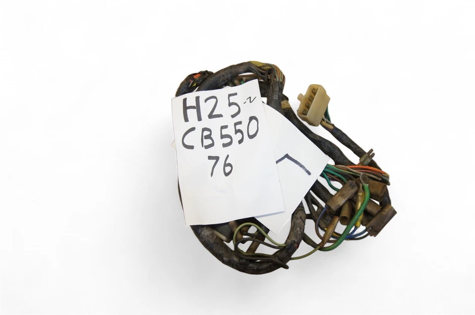 Honda CB550F 1976 CB550K CB550 Four 550 arnés de cables completo h25-2 *AH28  Foto 1 de 3