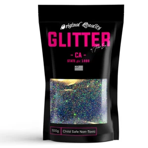 Mermaid Blue Color Shift Chameleon Glitter Premium Glitter Sparkle 100g 3.5oz - Picture 1 of 3