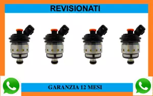 4 INIETTORI GPL LANDI RENZO ATTACCO BOSCH TAPPO ARANCIONE ARANCIO - Foto 1 di 5