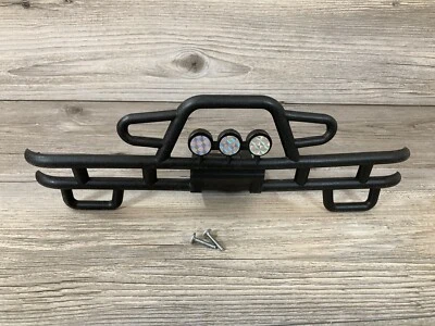 Nuevo Bright RC Jeep Wrangler Mountain Climber XGRIP - Barra de parrilla delantera con tornillos Foto 1 de 2