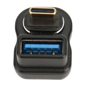 New Type C Magnetic Adapter 24pin 10Gbps USB C Male To USB A Female U Shape Magn - Zdjęcie 1 z 24
