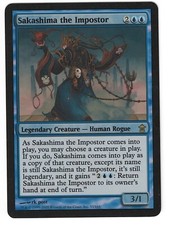 1x Sakashima the Impostor - Saviors of Kamigawa FOIL MTG