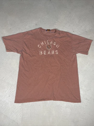 Reebok NFL Chicago Bears Short Sleeve Gray Graphic T-shirt Men's Size XL Cover