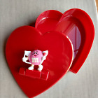 M&M's VTG Heart Shaped Box music red pink cupid valentine's day Mars, Inc 1991
