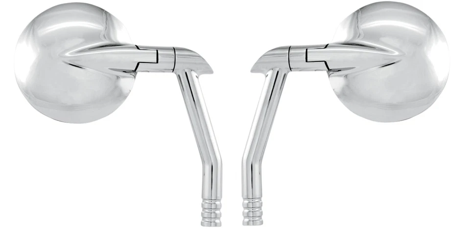 PERFORMANCE MACHINE VISION ROUND MIRRORS HARLEY DYNA SOFTAIL SPORTSTER TOURING  - Image 1 of 1