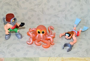 Octopus Divers Pirate Ship  Lot of 3  Vintage Fisher Price 1994 Shipwreck Sub - Picture 1 of 2