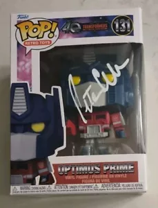PETER CULLEN SIGNED OPTIMUS PRIME FUNKO POP VINYL TRANSFORMERS 40 BAS HOLO WITNE - Foto 1 di 13