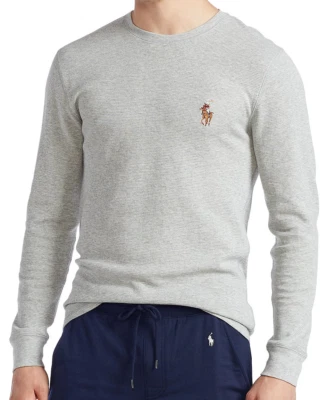 Polo Ralph Lauren Para hombres Polo Montar Oso Punto Gofre Camisa Térmica para Dormir NUEVA NUEVA CON ETIQUETAS Foto 1 de 4
