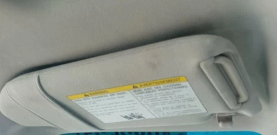 Infiniti G37 2009-2013 parasol interior del conductor izquierdo gris iluminado Foto 1 de 2