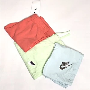 Nike Girls Size L Lot Of 3 Jogger Leggings Logo Pull On Athletic Pants - Picture 1 of 9