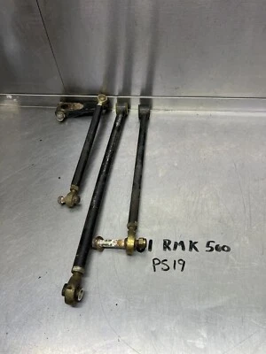 Juego de amarre de varilla de radio superior inferior izquierda derecha Polaris Trail RMK 500 1999 00 01 Foto 1 de 4