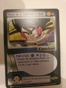 Dragon Ball Z Score CCG Time is A Warriors Tool Frieza Saga DBZ TCG - Picture 1 of 3