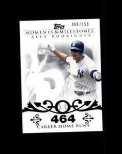 2008 Topps Moments and Milestones #1 Alex Rodriguez \150 (ref 164749) - Picture 1 of 2