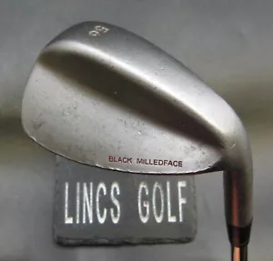 Japanese Black Milled Face 56° Sand Wedge Stiff Steel Shaft Golf Pride Grip - Picture 1 of 5