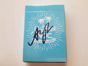 Autographed, Limited Edition Summer NOC (Blue) Playing Cards Deck - Picture 1 of 11