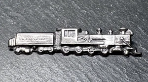 VINTAGE MADE IN JAPAN RAILROAD TRAIN PIN BROOCH E186 - Picture 1 of 11