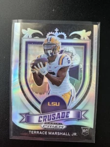 2021 Panini Prizm Draft Picks Prizms Silver #180 Terrace Marshall Jr. Kreuzzug - Bild 1 von 2