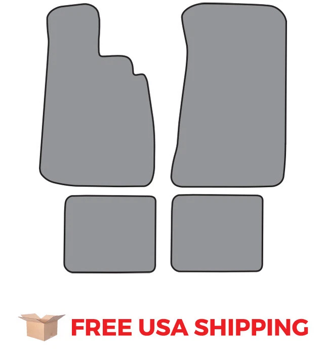 FITS 1967-1971 BMW 1602 Floor Mat 4pc Cutpile Foto 1 de 1