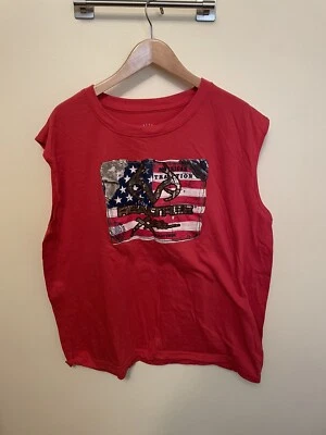 realtree xtra cutoff t shirt red mens XL - Image 1 of 4